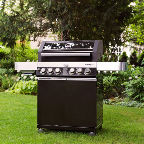 Rösle Videro G4-S Gasgrill im Garten